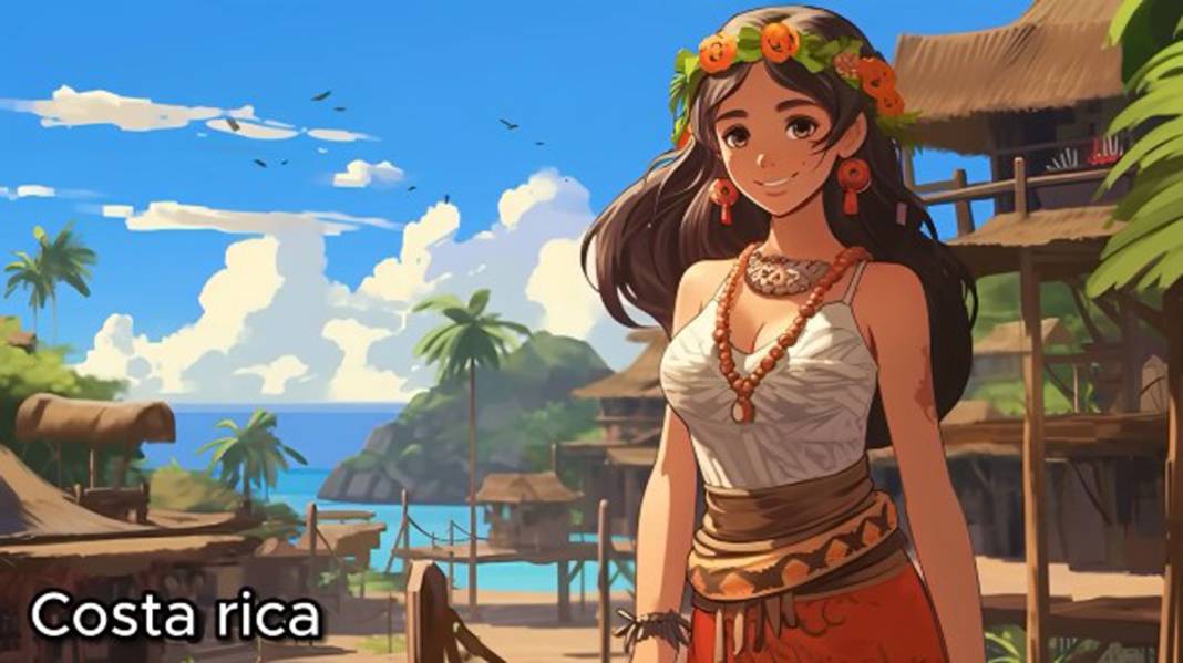 Yapay zeka her ülkeye bir anime karakteri tasarladı: İşte o ülkeler ve anime karakterleri... 46